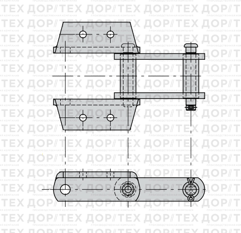 Цепь элеваторная ER856/ER956